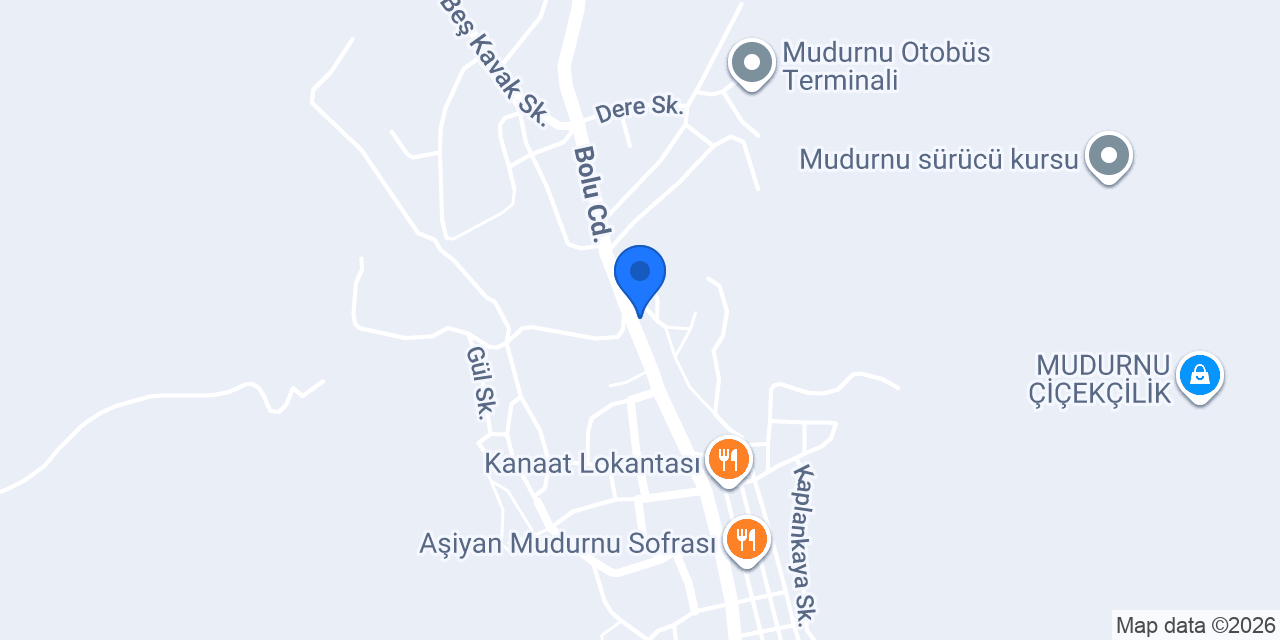 Bozoğlu Ticaret konumu