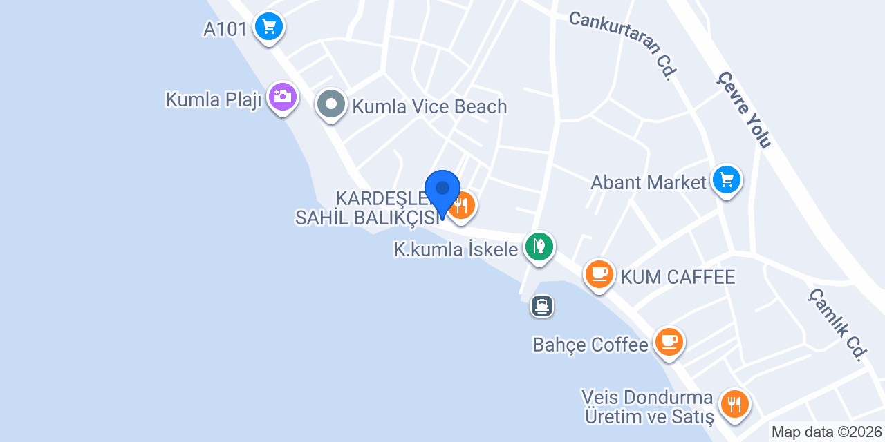 Kumla Yalı Hotel konumu