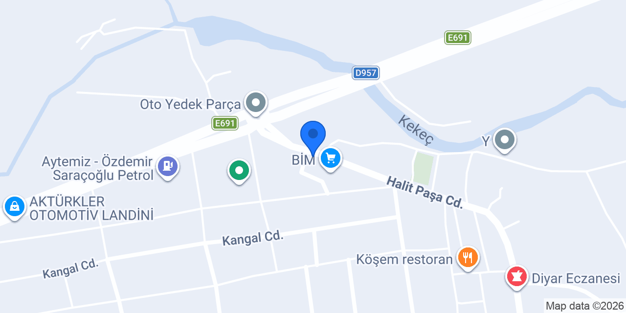 Karskon Makina konumu