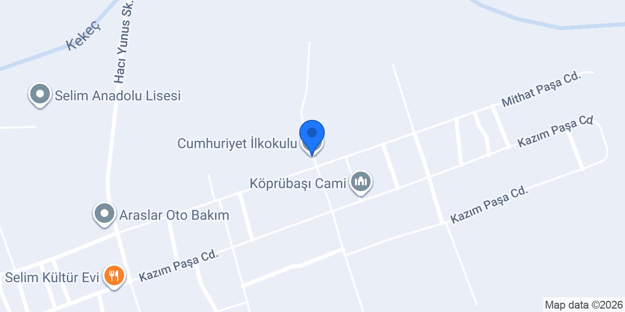 Cumhuriyet İlkokulu konumu