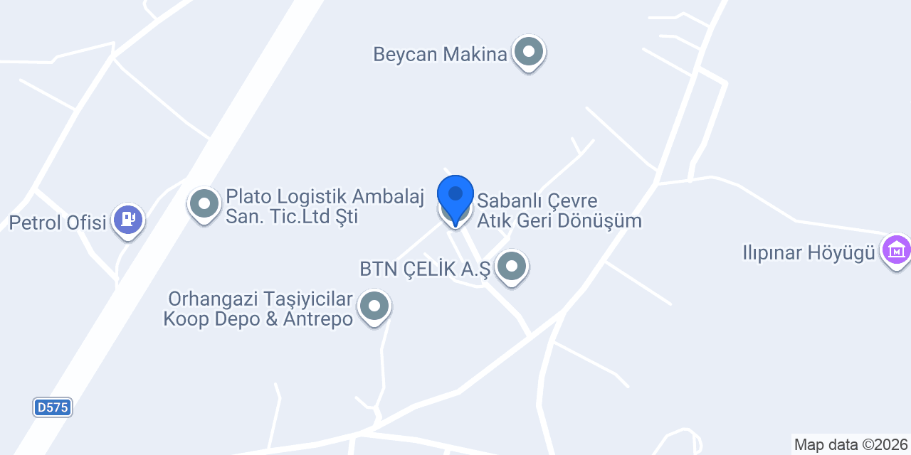 Anka Palet konumu