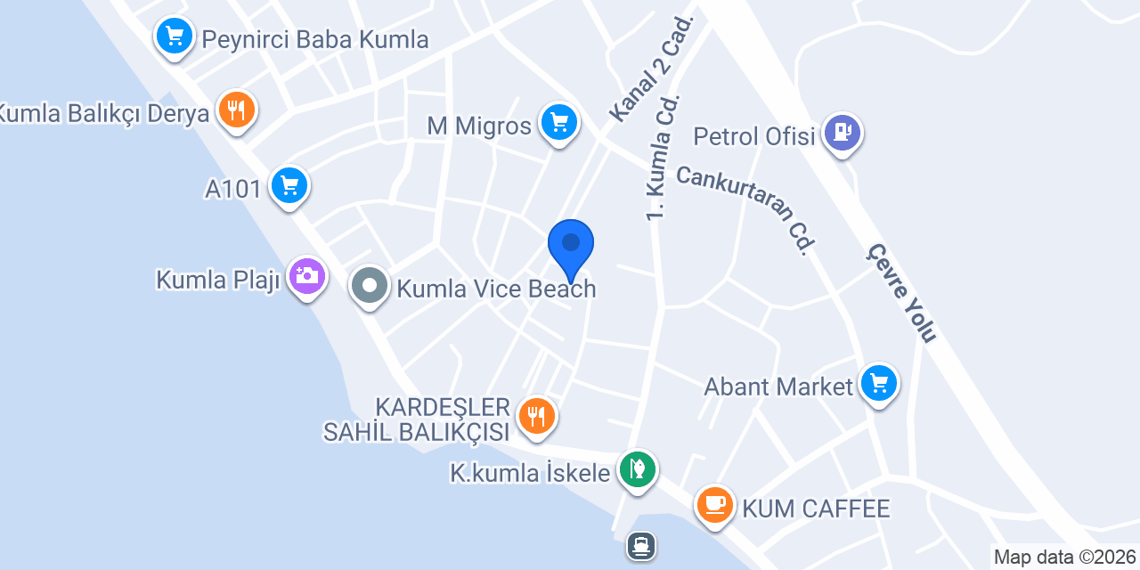 Kırmızı Kafe konumu