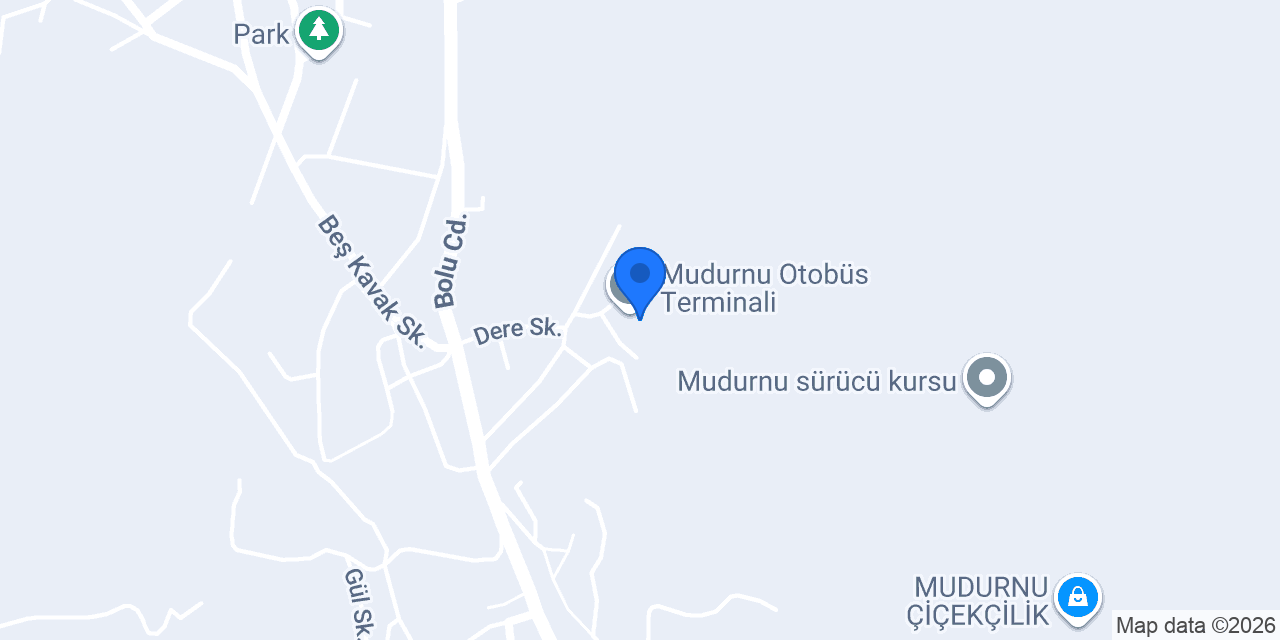 MUDURNU ALPTEKİN TAKSİ konumu