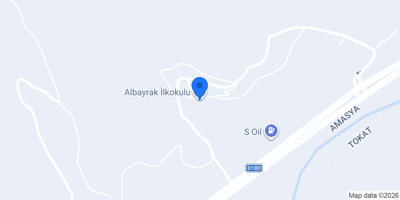 Albayrak İlkokulu konumu