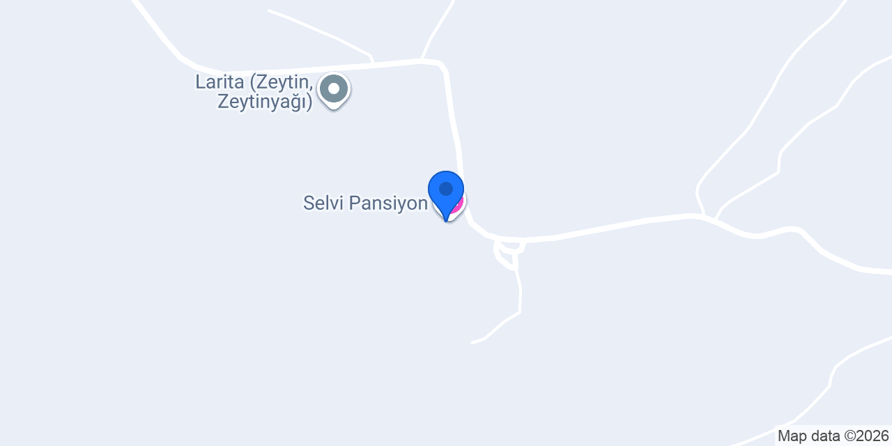 Selvi Pansiyon konumu