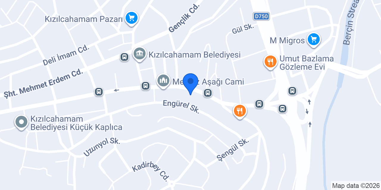 Akasya Vadisi Termal Otel konumu