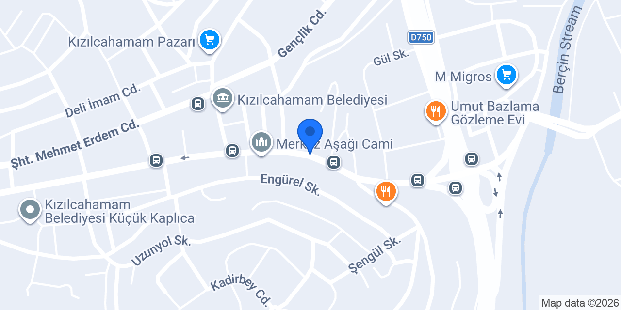 Baştaş Hazır Beton konumu