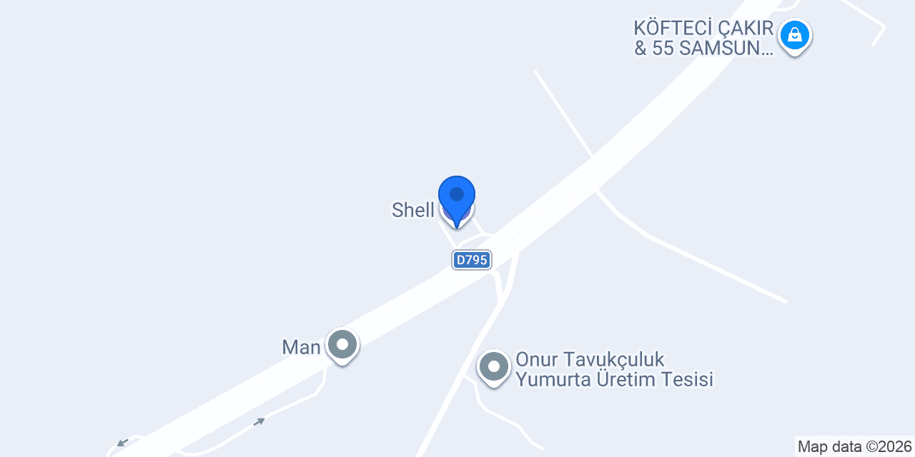 Shell konumu