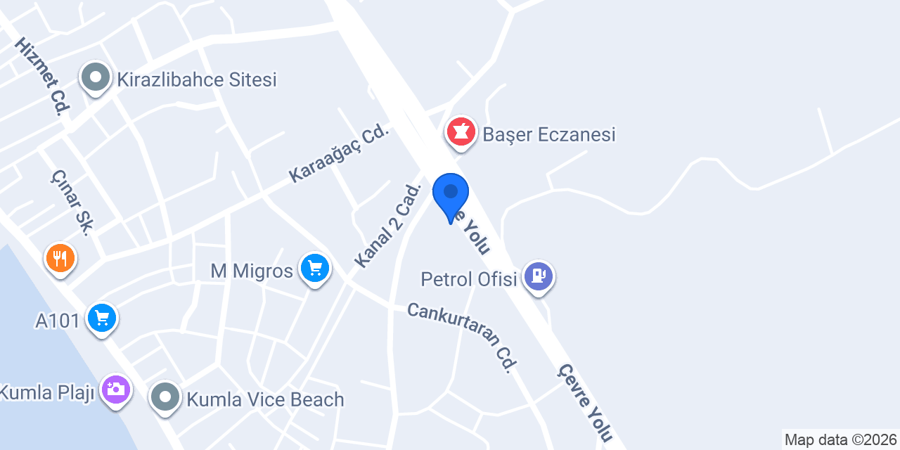 Inegöl Faruk Mobilya konumu