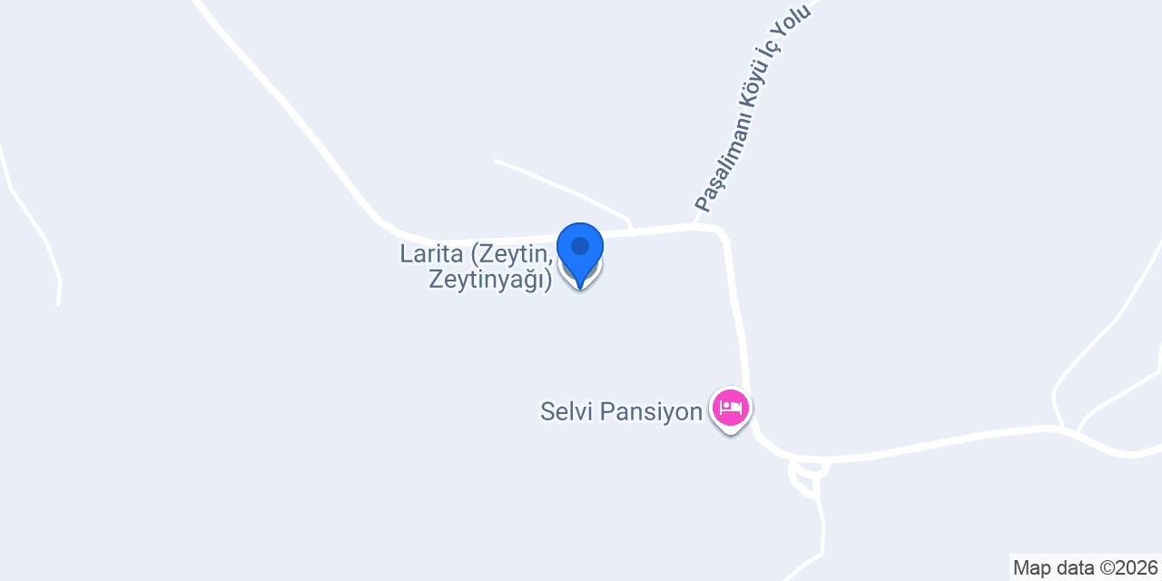 Larita (Zeytin,Zeytinyağı) konumu