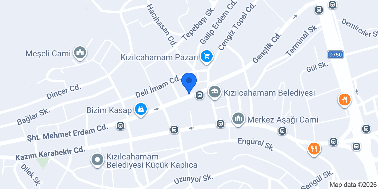 Çiftlik Kasabı Kızılcahamam konumu