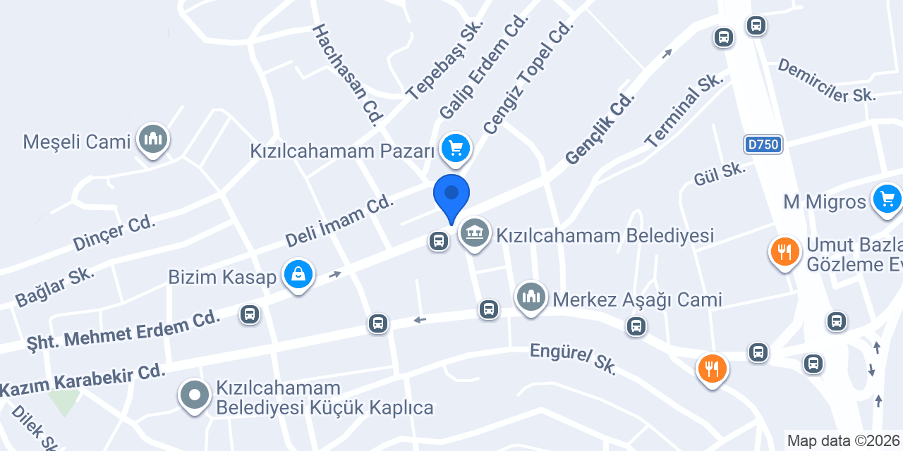 Kizilcahamam Çiçekçilik konumu