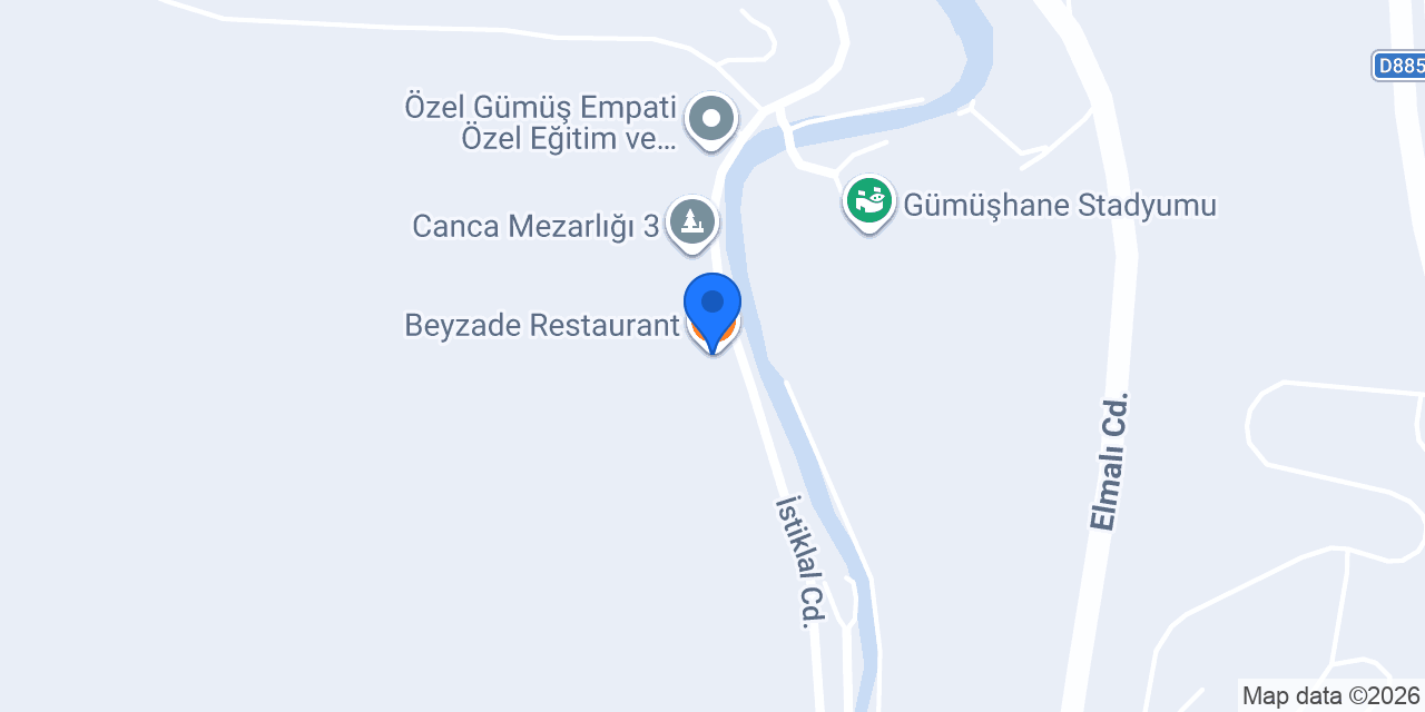 Beyzade Restaurant konumu