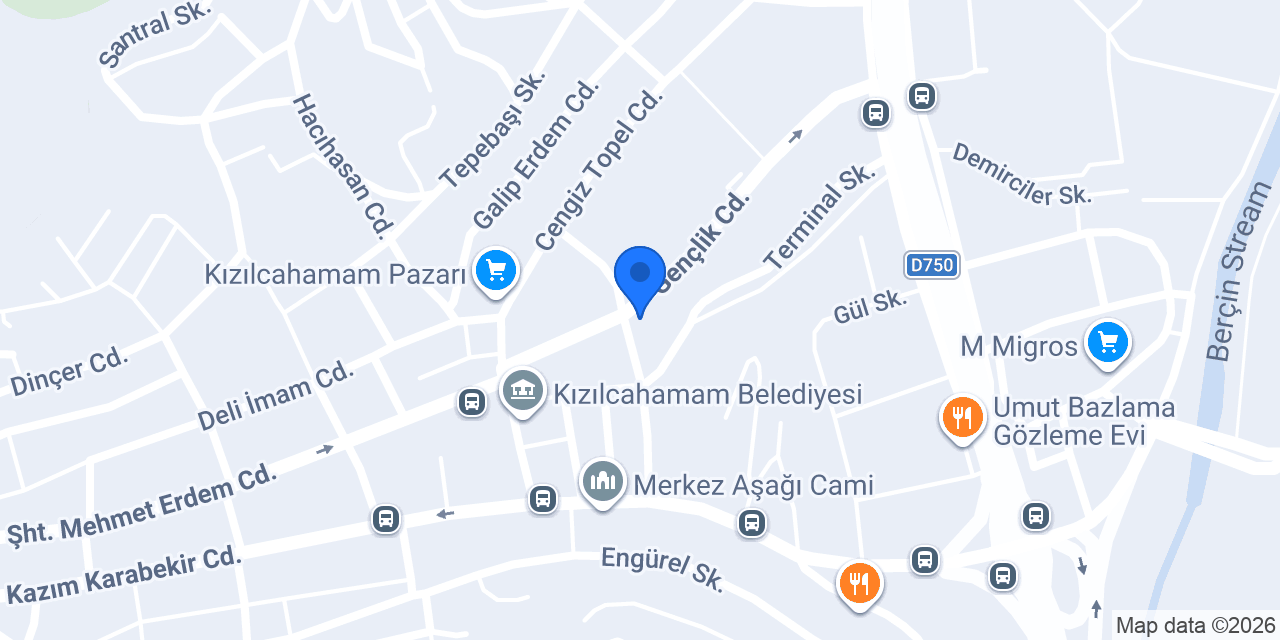 Kızılcahamam Lonca Bazlama konumu