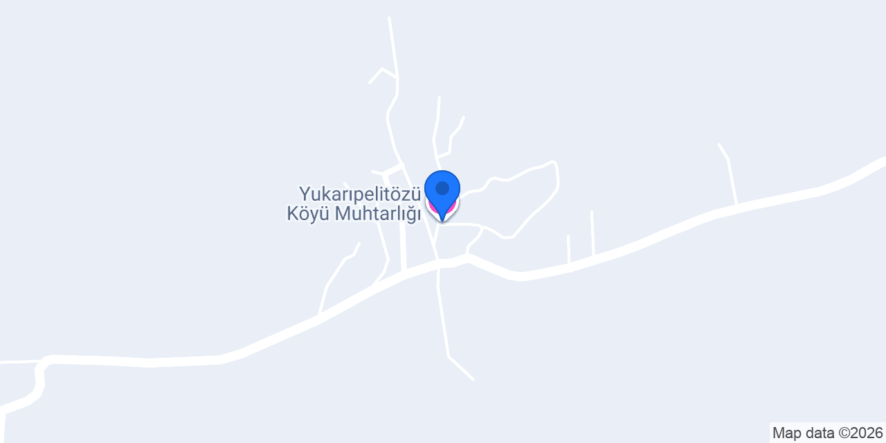 Yukarıpelitözü Köyü Muhtarlığı konumu