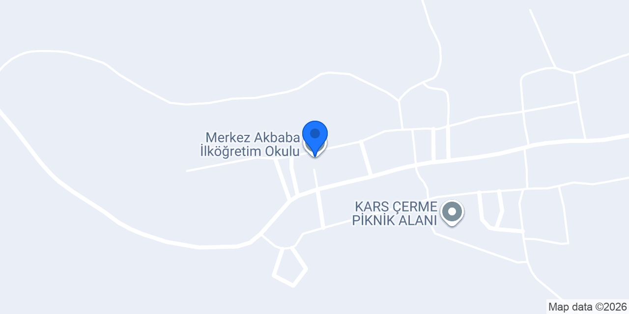 Merkez Akbaba İlköğretim Okulu konumu