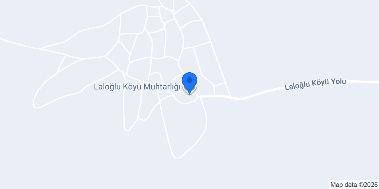Laloğlu Köyü Muhtarlığı konumu