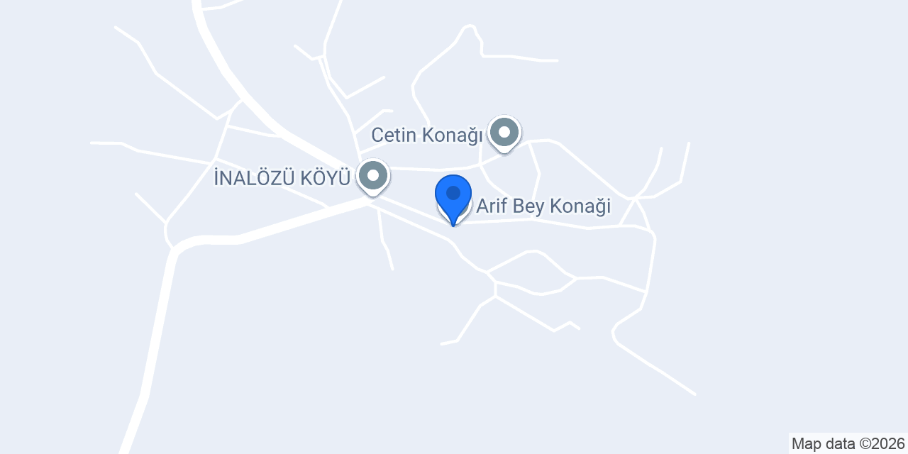 İnalözü İlköğretim Okulu konumu