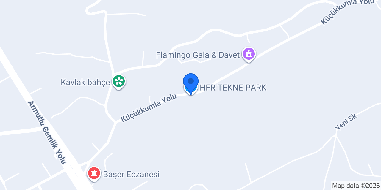 HFR TEKNE PARK konumu