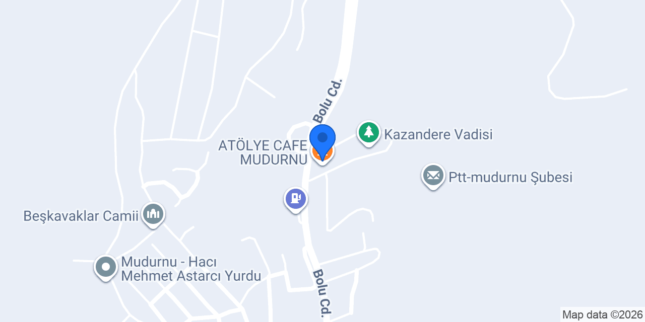 ATÖLYE CAFE MUDURNU konumu