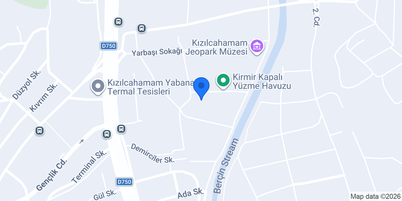 Kızılcahamam Anadolu Lisesi konumu