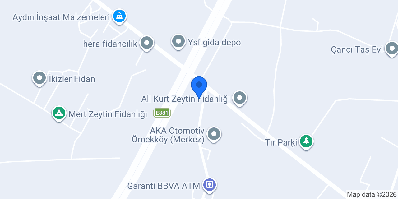 Meyve Bahçesi konumu