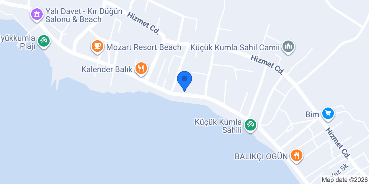 Mozart Ocakbaşı Kumla konumu
