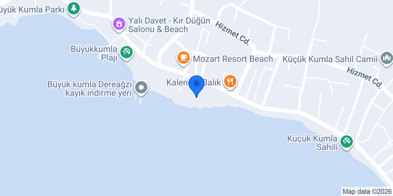Ada Pansiyon konumu
