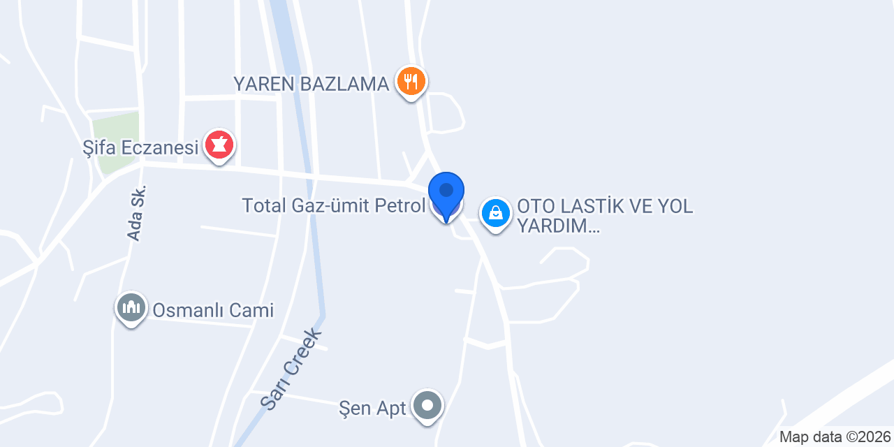 Total Gaz-ümit Petrol konumu