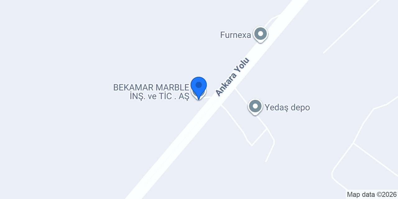 BEKAMAR MARBLE İNŞ. ve TİC . AŞ konumu