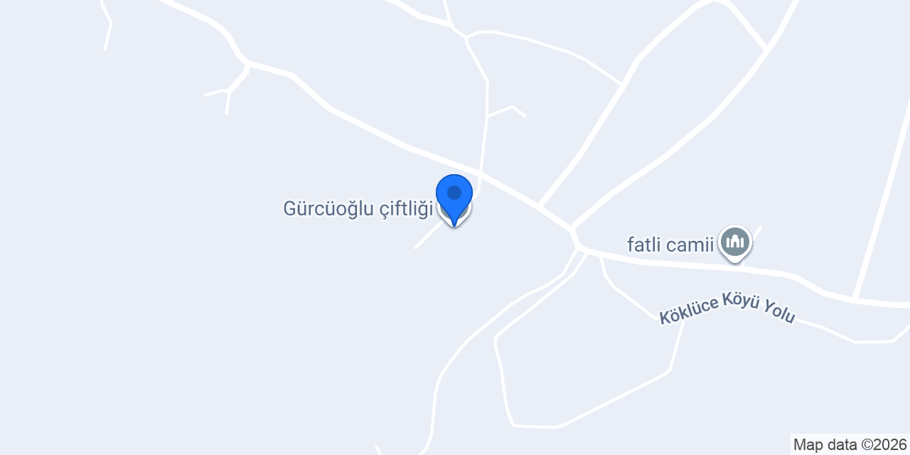 Gürcüoğlu çiftliği konumu