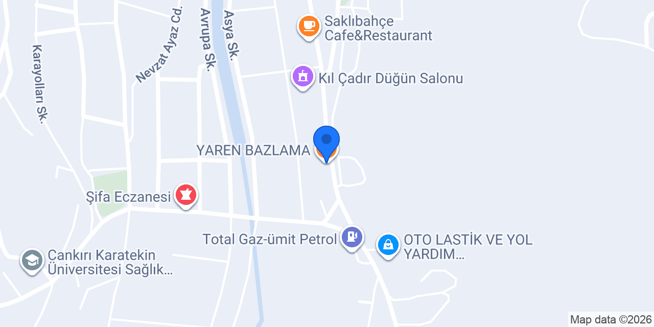 YAREN BAZLAMA konumu