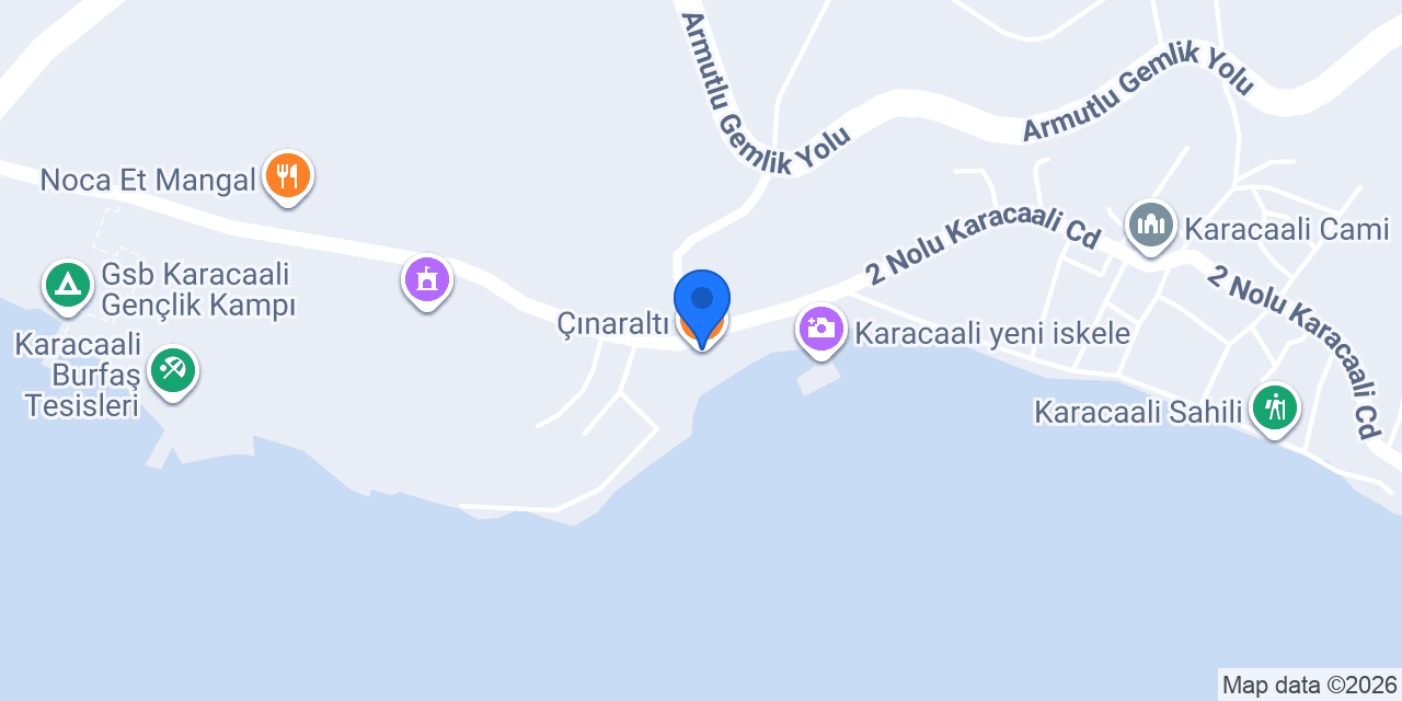 Çınaraltı konumu