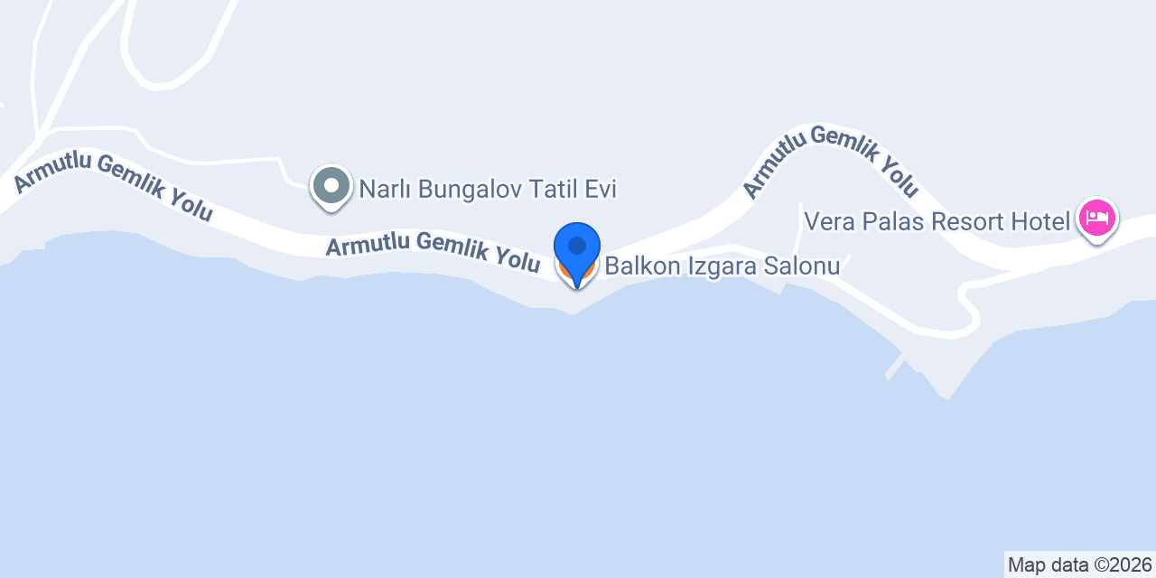Balkon Izgara Salonu konumu