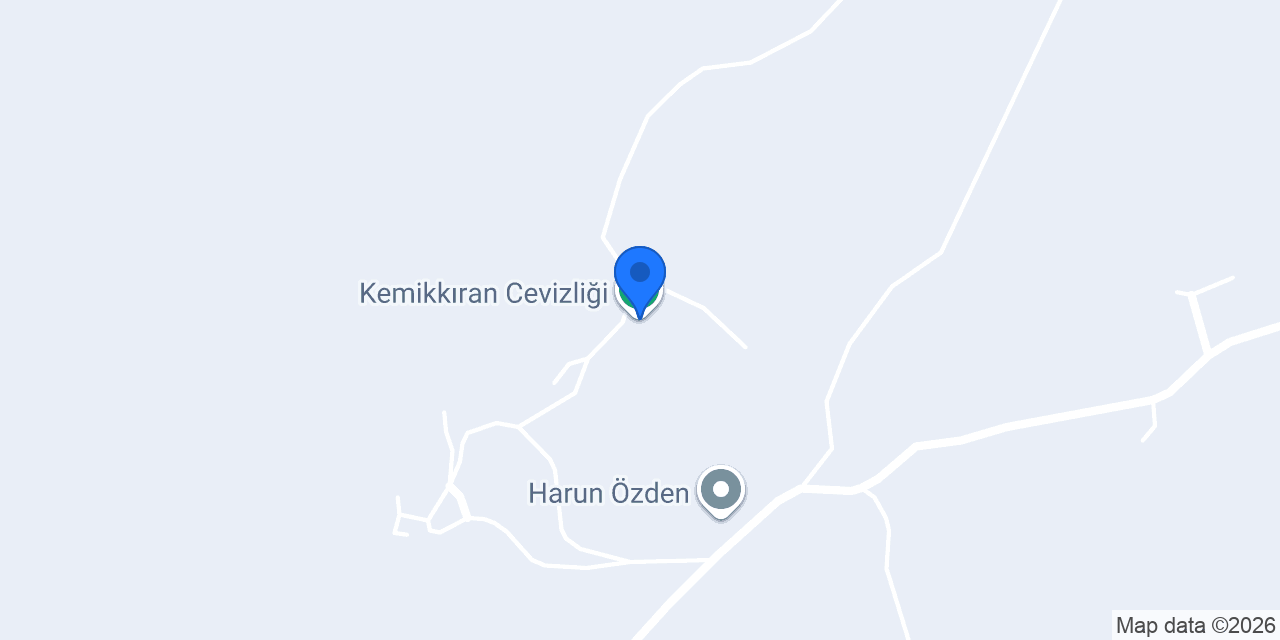 Kemikkıran Cevizliği konumu