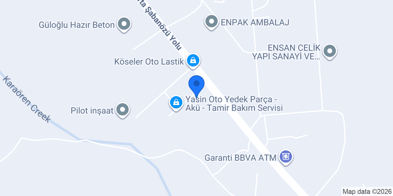 MUTLU OTO ELEKTRİK konumu