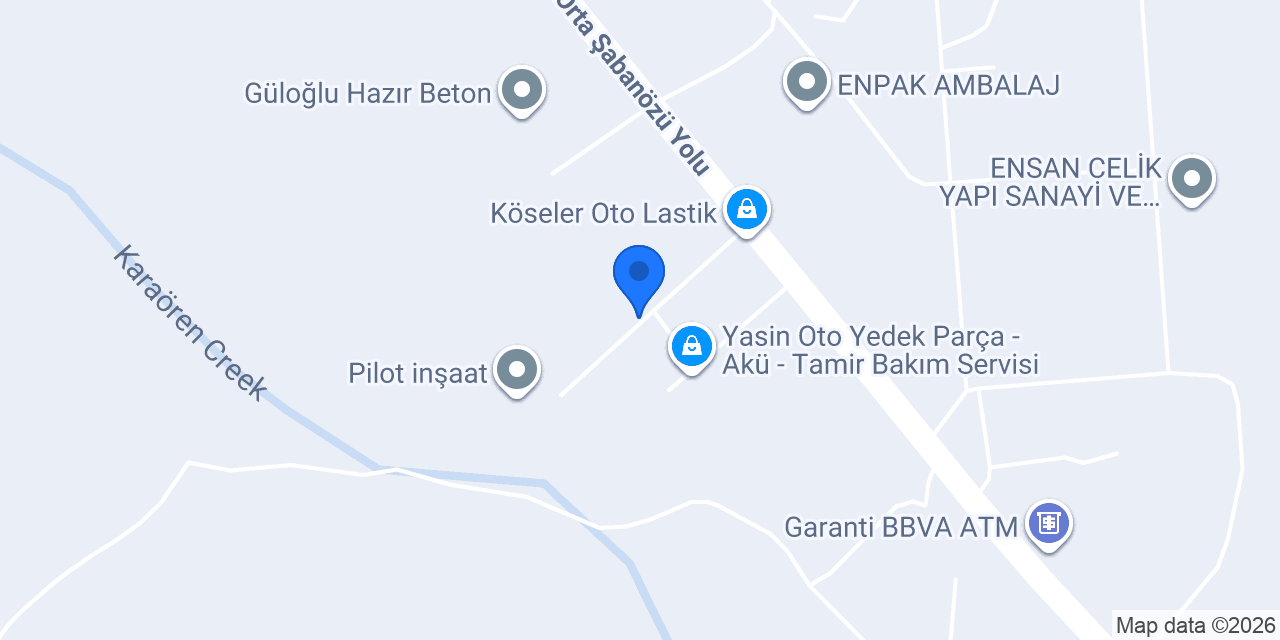Kibaroğlu Tarım Makineleri konumu
