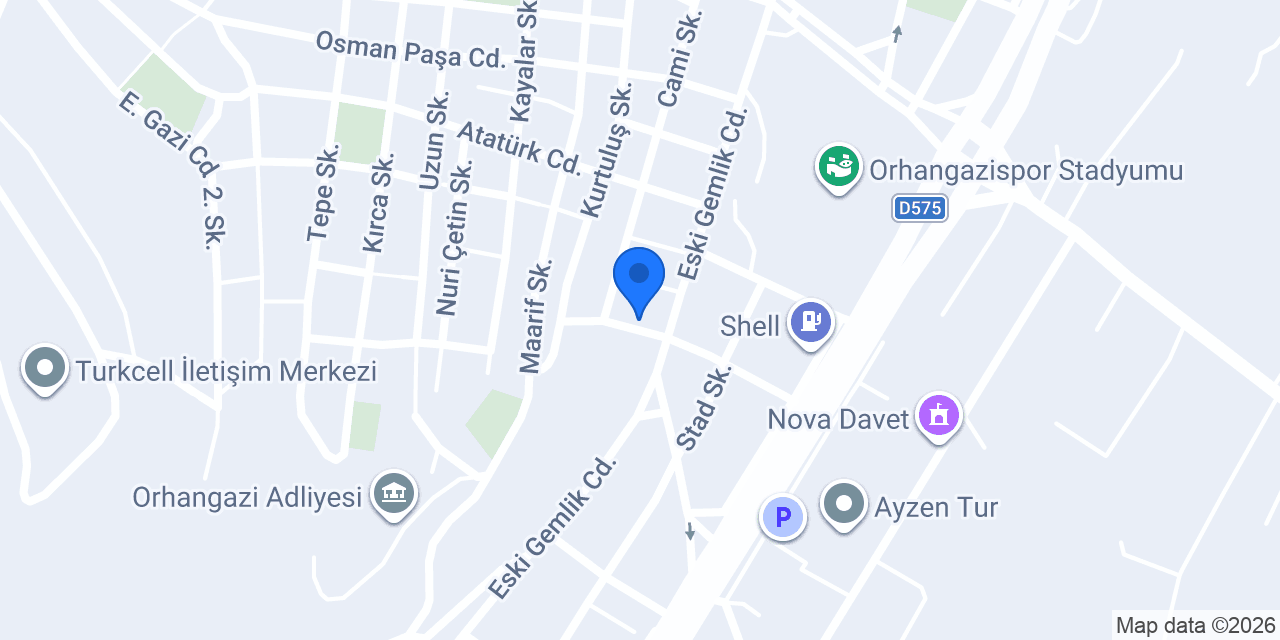 Av.gülseher öztürk konumu