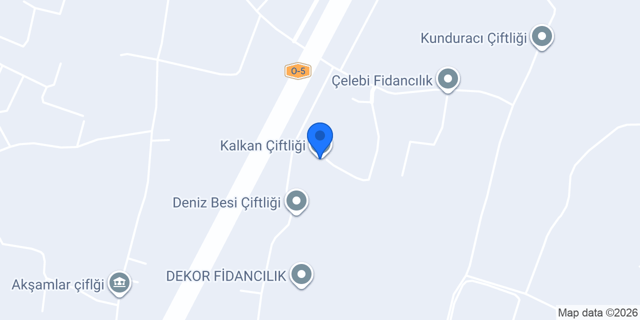 Kalkan Çiftliği konumu
