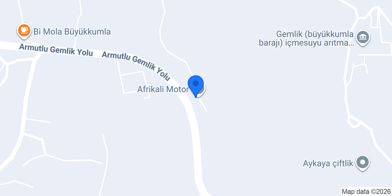 Afrikali Motor konumu