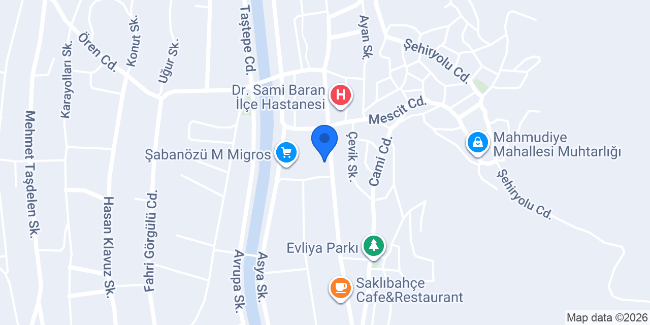 Şabanözü Gelal Çorap Öğretmenevi konumu