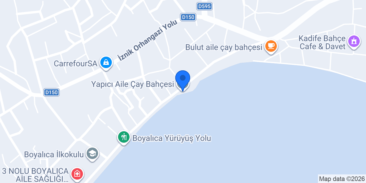 Yapıcı Aile Çay Bahçesi konumu