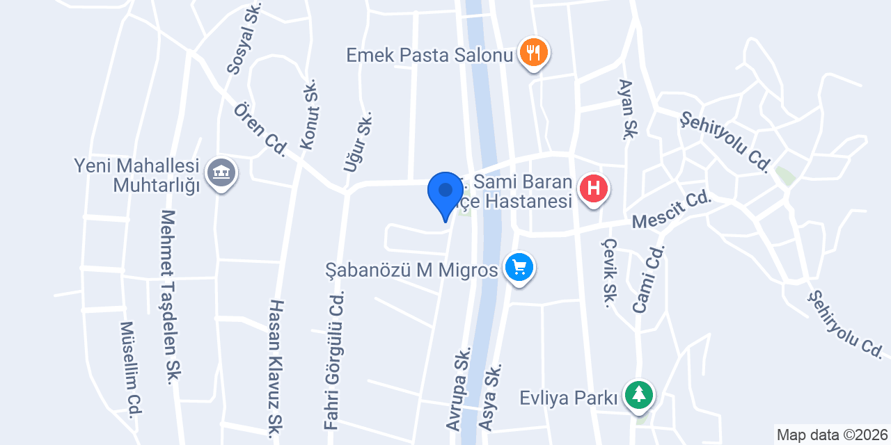 Şabanözü Tarım Kredi Kooperatifi konumu