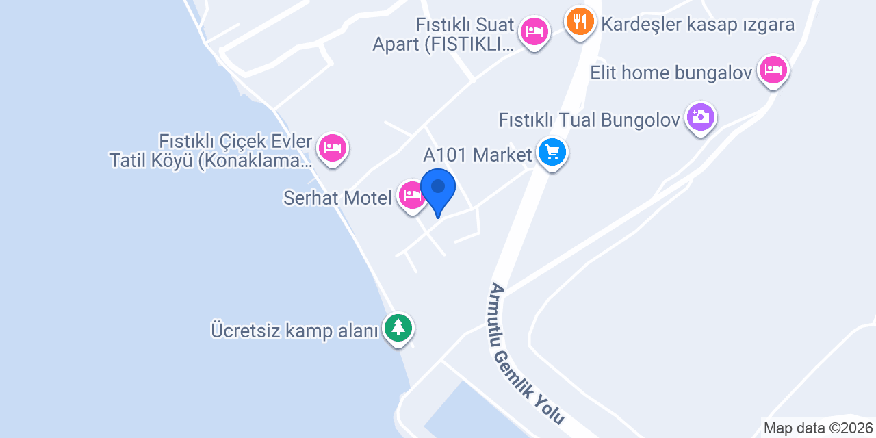 Doğa Pansiyon konumu