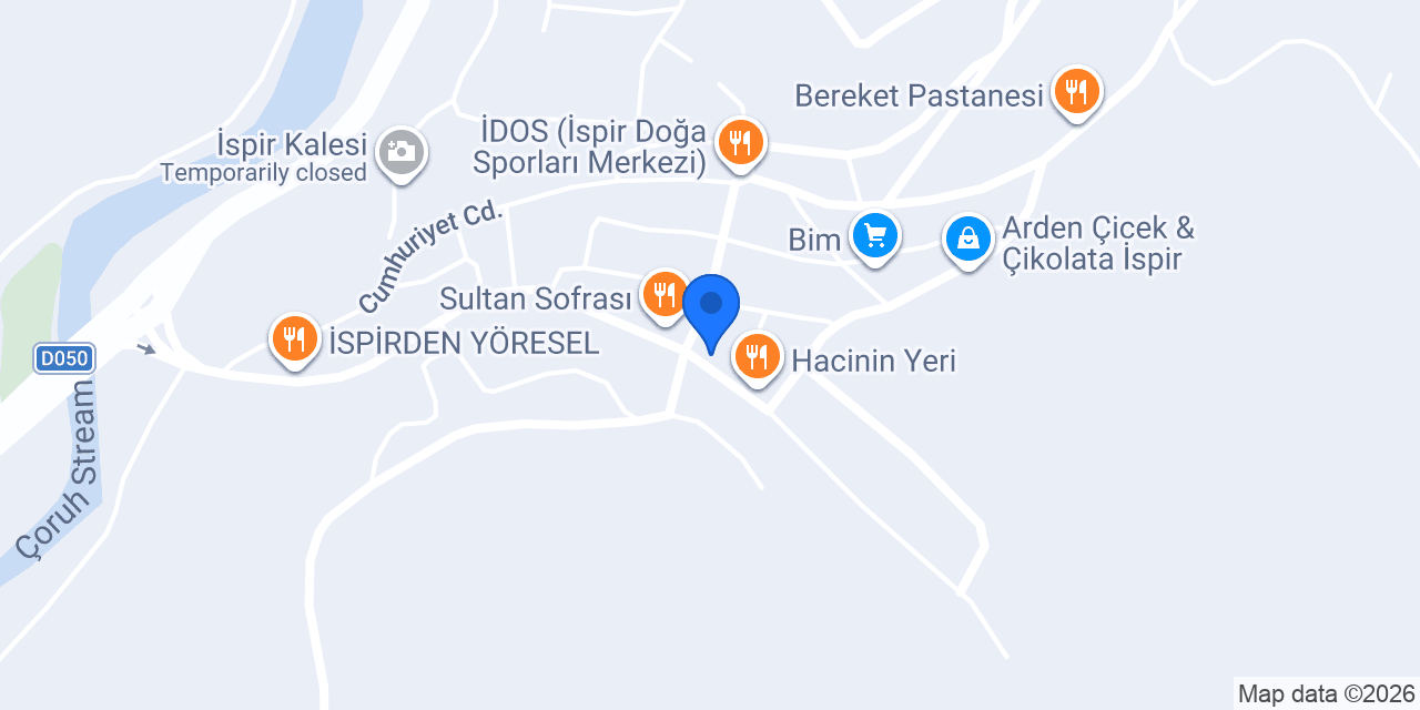 Huzur Eczanesi konumu