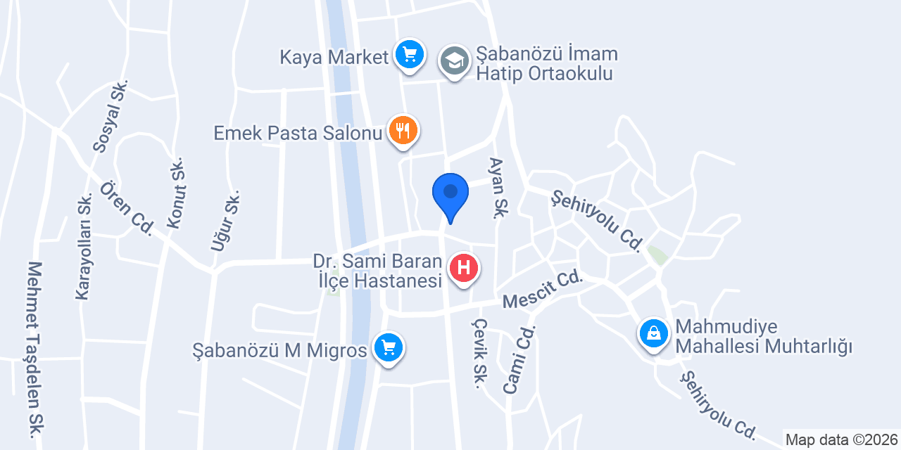 01 Özüm Kebap Döner Lahmacun konumu