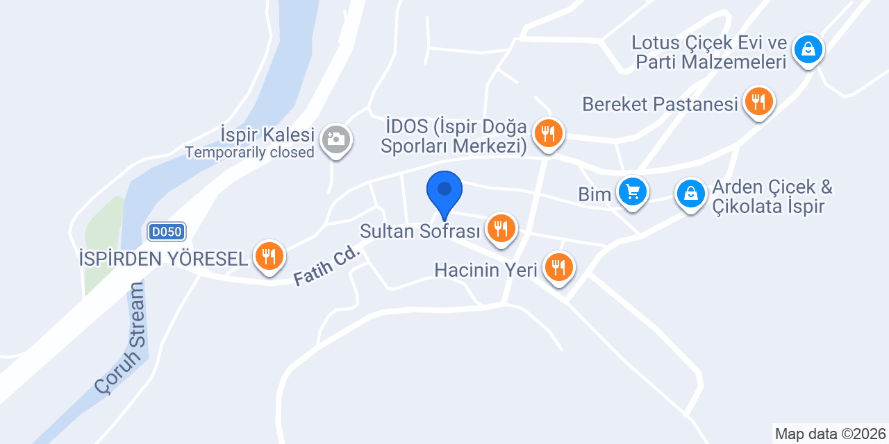 Kahraman Ticaret konumu