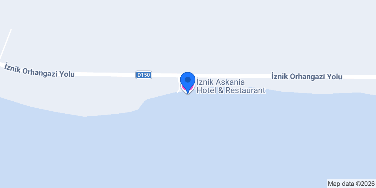 İznik Askania Hotel & Restaurant konumu