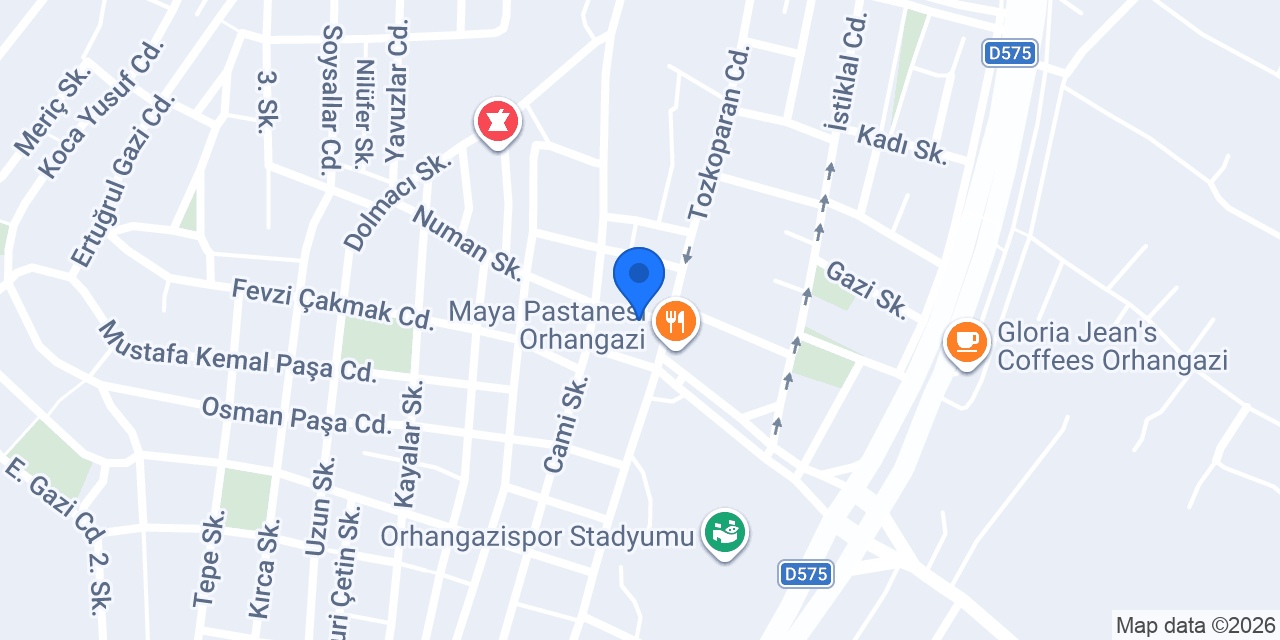 Dinçer Hırdavat konumu