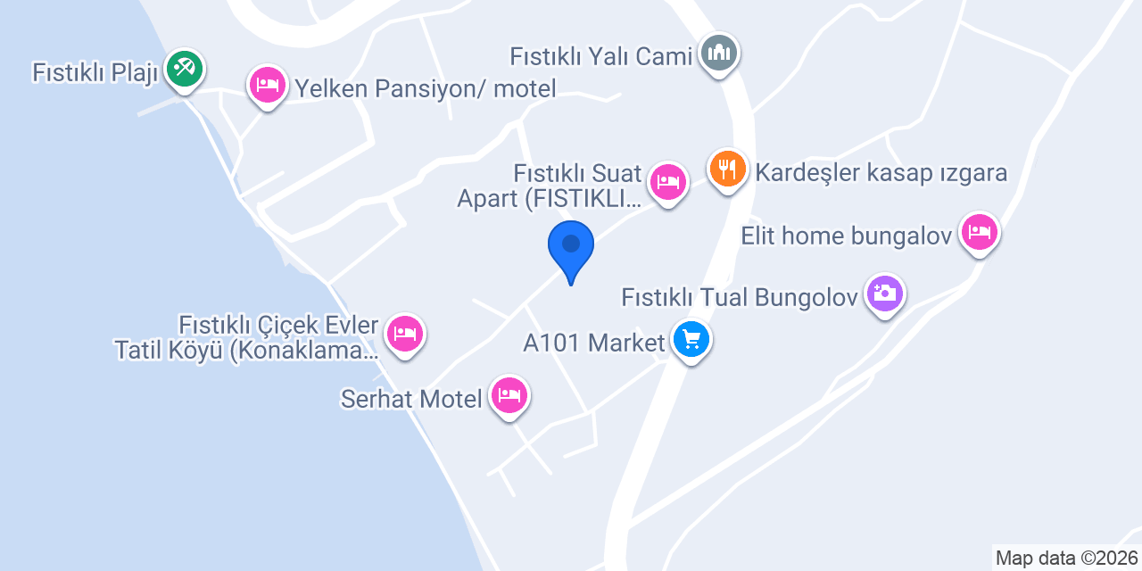 Çiçek Evler Tatil Köyü konumu